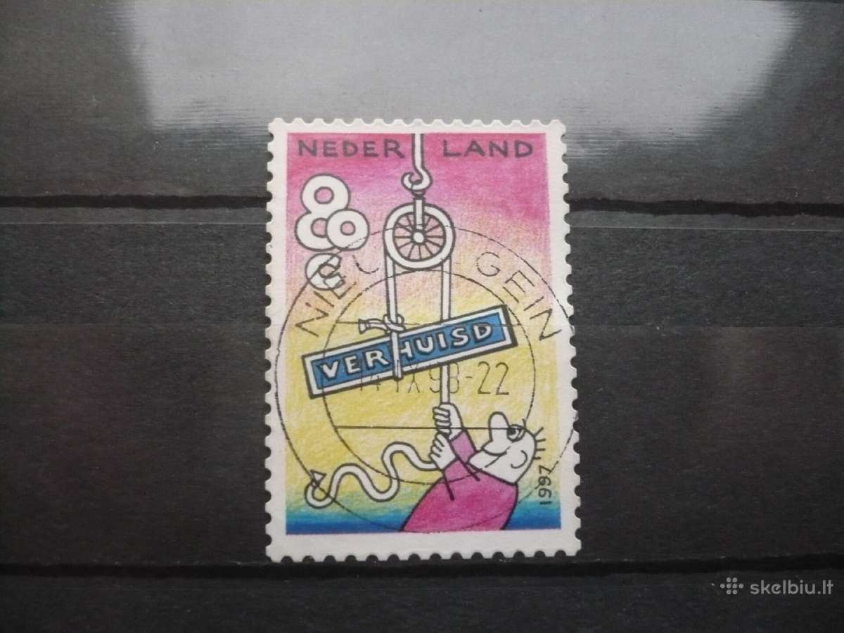 1997 metų antspaudas, naudojamas judant
