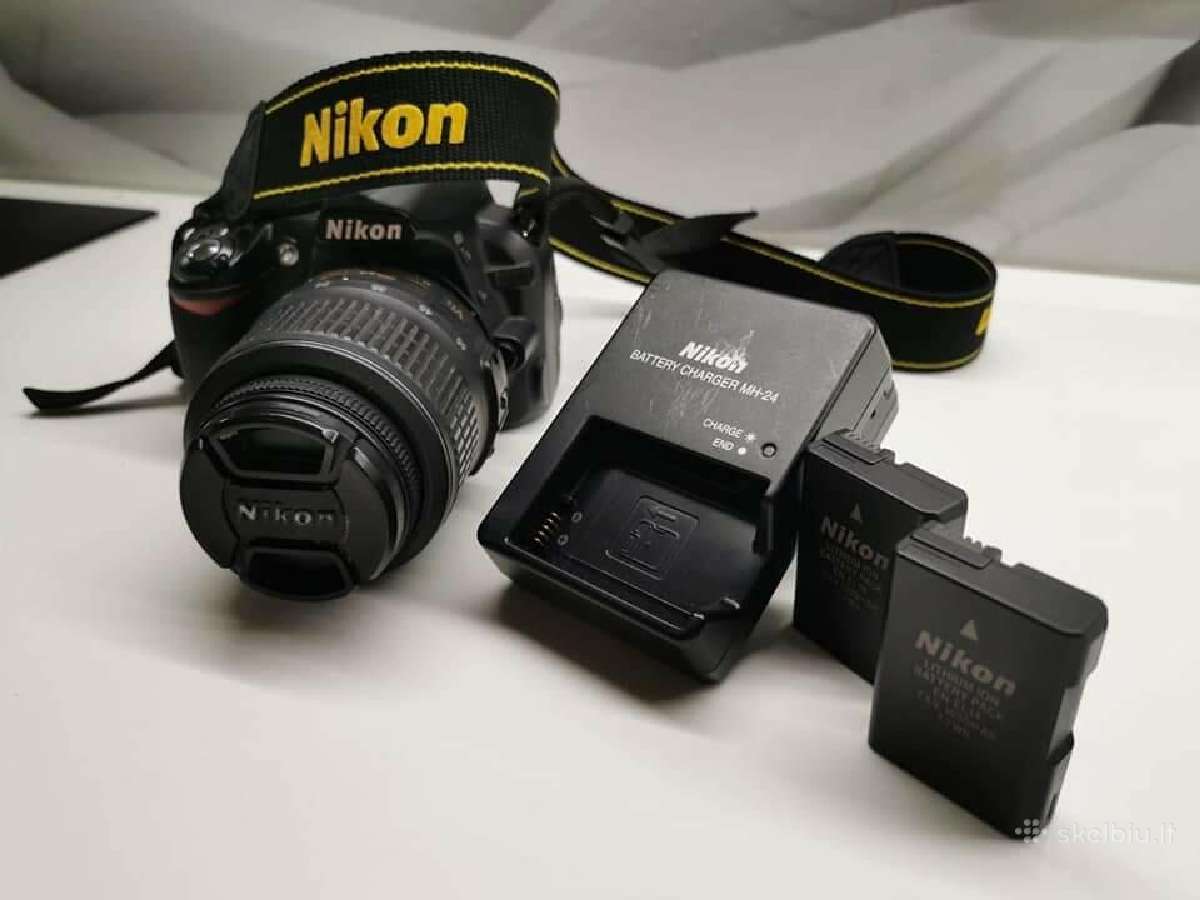 Fotoaparatas Nikon - nuotraukos Nr. 2
