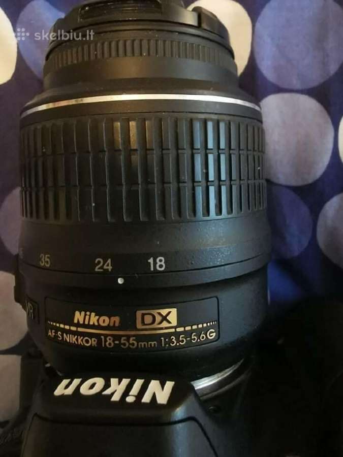 Fotoaparatas Nikon - nuotraukos Nr. 3