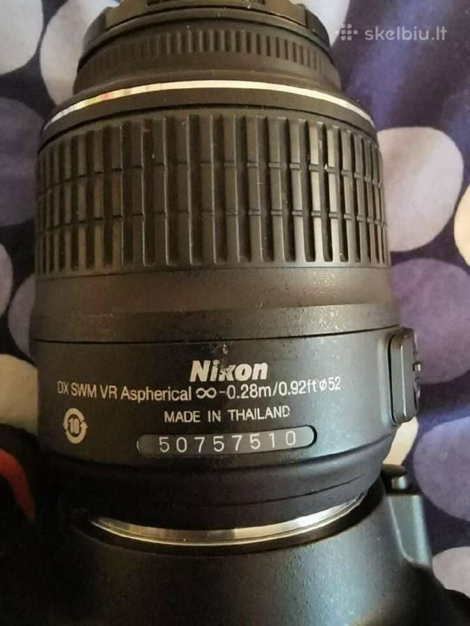Fotoaparatas Nikon - nuotraukos Nr. 4