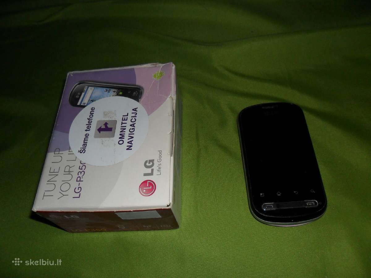 Parduodu LG P350 su defektu. Kaina: 15eur