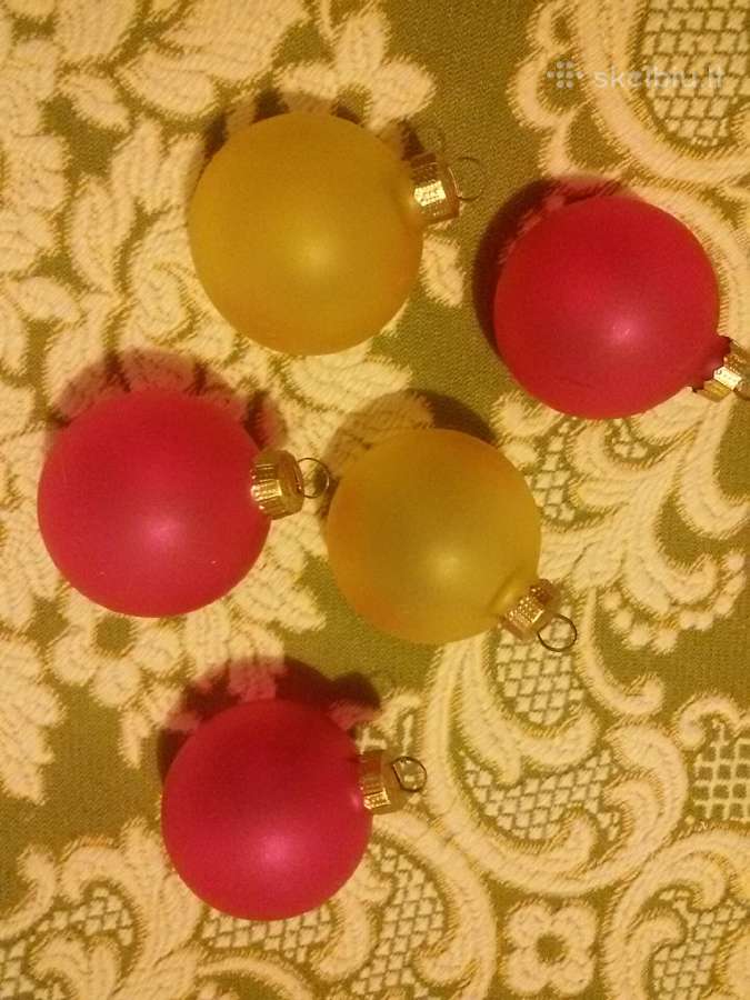Senoviški kalėdiniai eglutės žaisliukai - nuotraukos Nr. 2