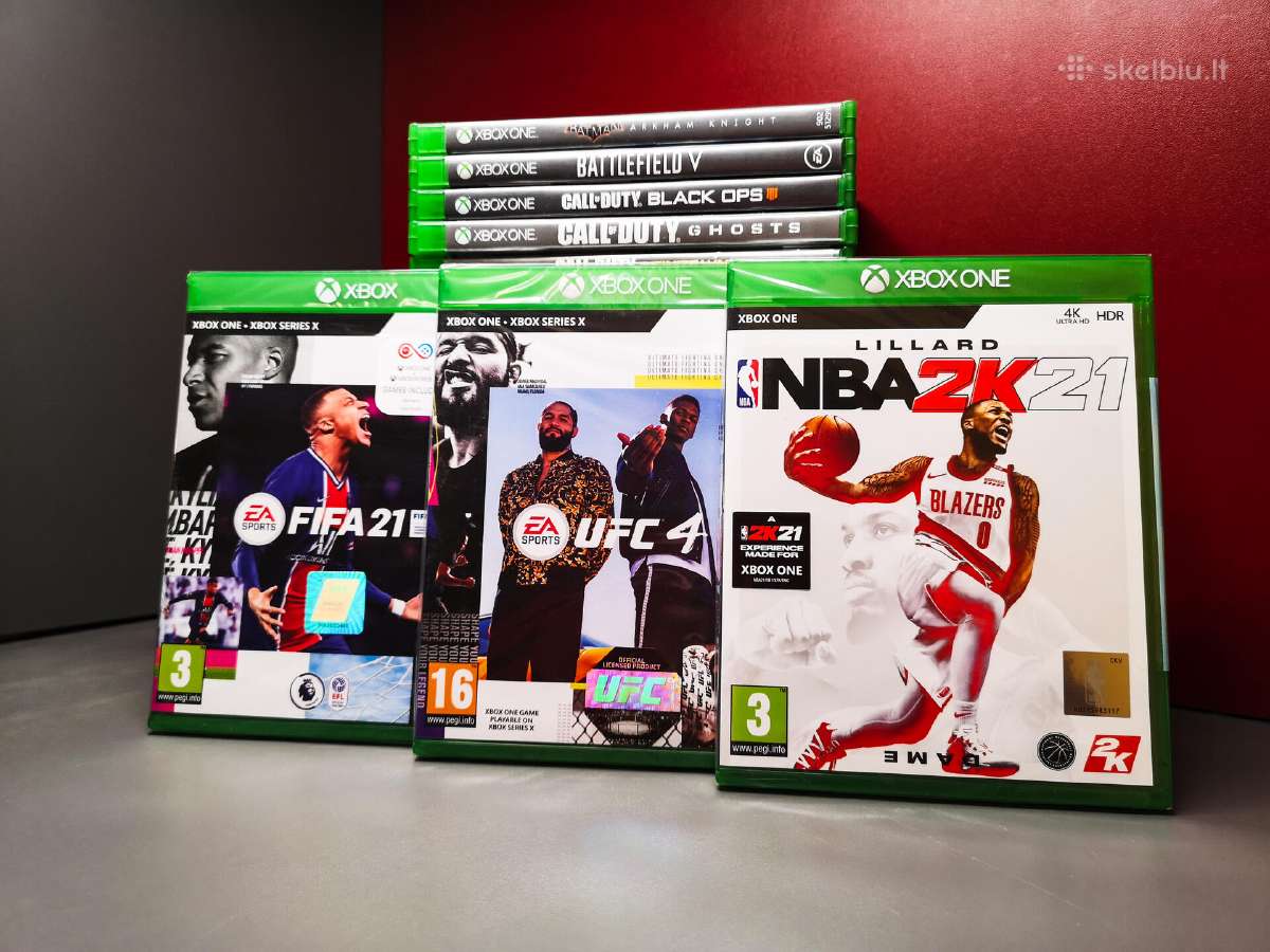 Atpigo Xbox one žaidimai nuo 5eur