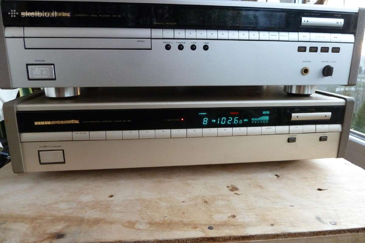 Tiuneriai Sony Revox JVC Technics Pioneer Marantz - nuotraukos Nr. 4