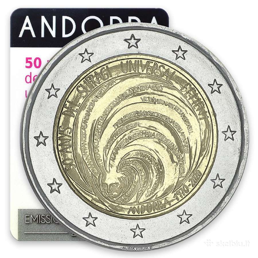 2025 Andoros 2€ monetos ir euro rinkiniai! - nuotraukos Nr. 27
