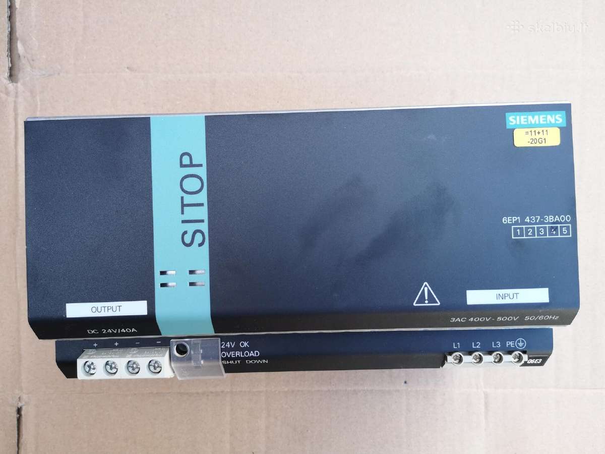 24v maitinimo šaltiniai, Siemens