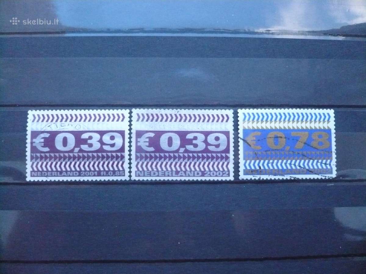 2001 m. Standartiniai laiškų antspaudai ,rinkinys