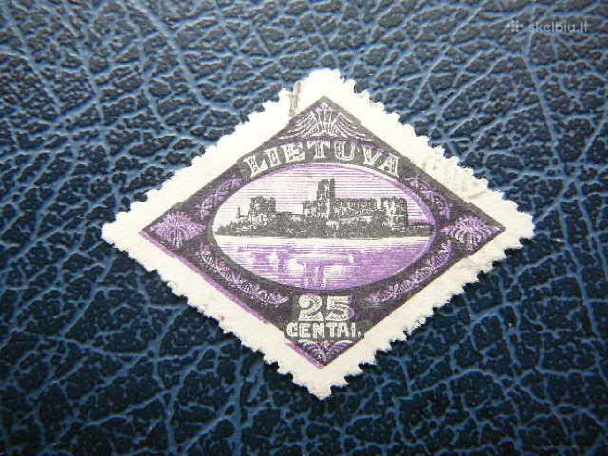 Lietuva 1923 Klaipeda 25ct antsp. lit202a