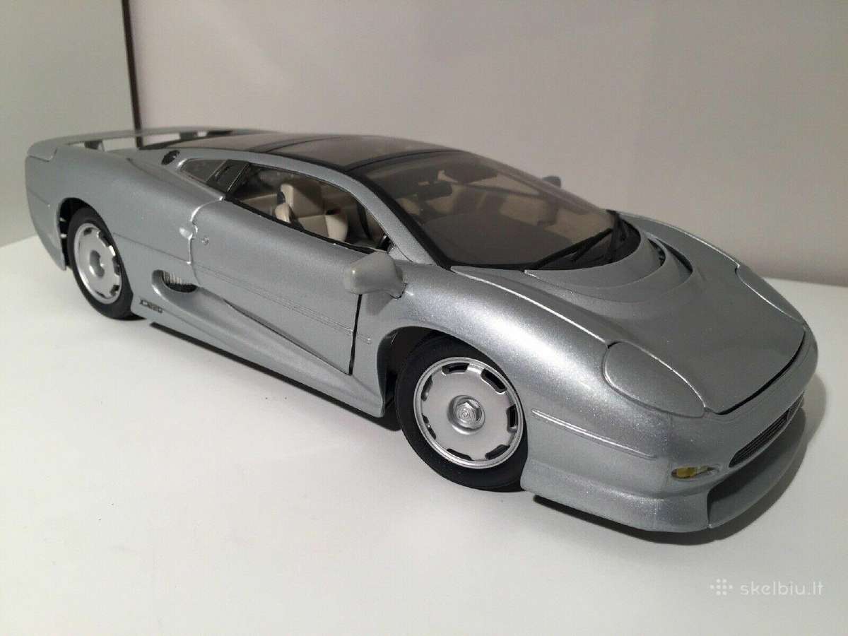 Jaguar Xj220 1:18 automodelis modelis diecast
