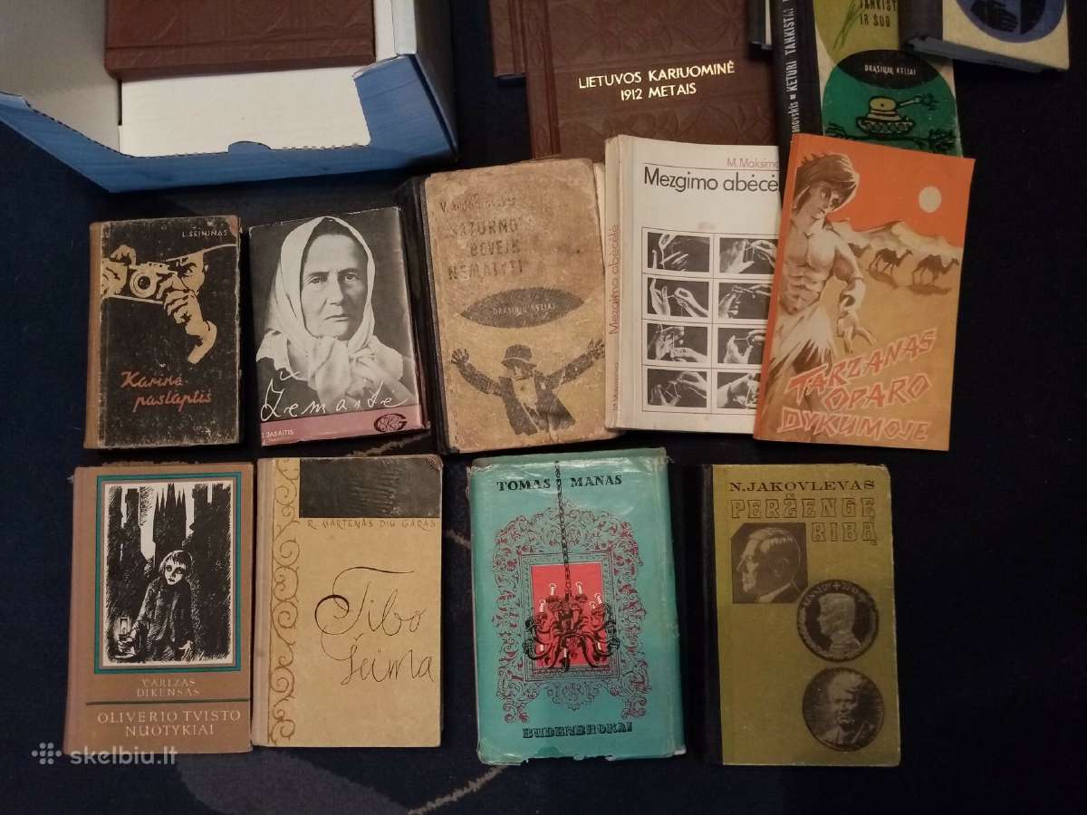 Dėžė knygų 18 vnt., visų kaina tik 9,- € - nuotraukos Nr. 5