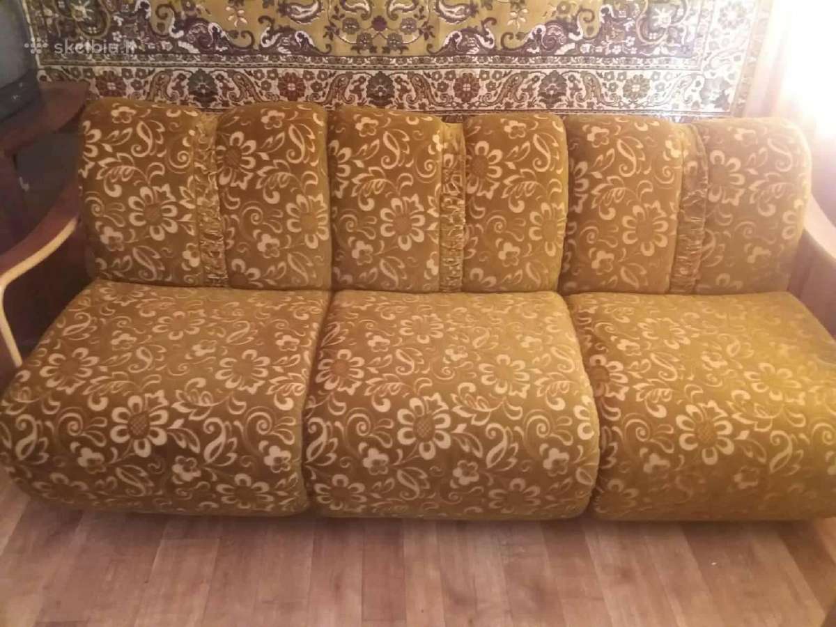 Sofa ir 2 foteliai