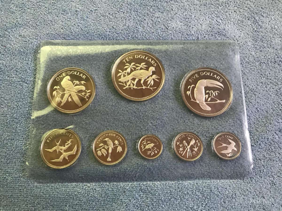 Monetos Belize 1974m. sidabras(.925) - nuotraukos Nr. 2