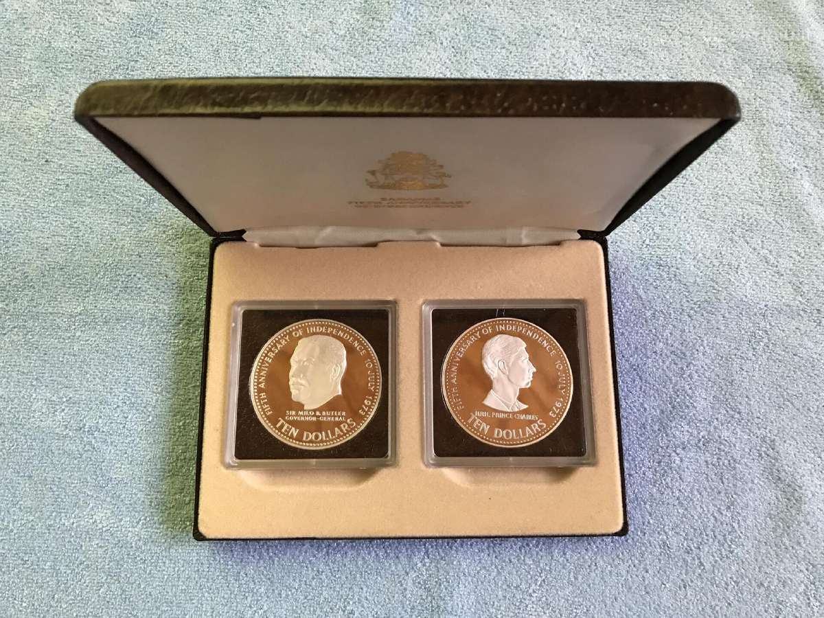 Monetos bahamas 1978m sidabras(.500)