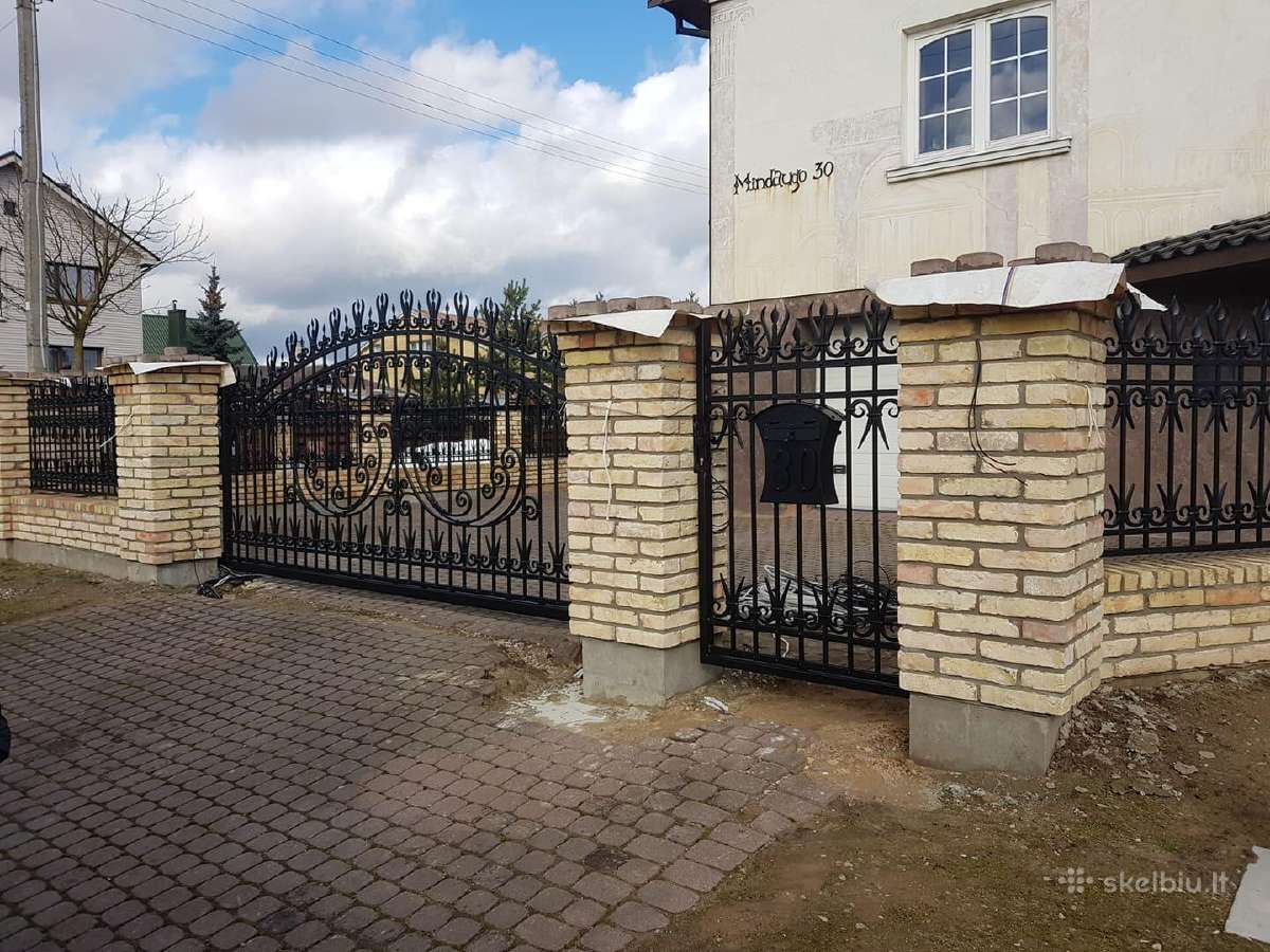 Kalviški Balkono Turėklai,šašlykinės,tvoros,vartai - nuotraukos Nr. 2