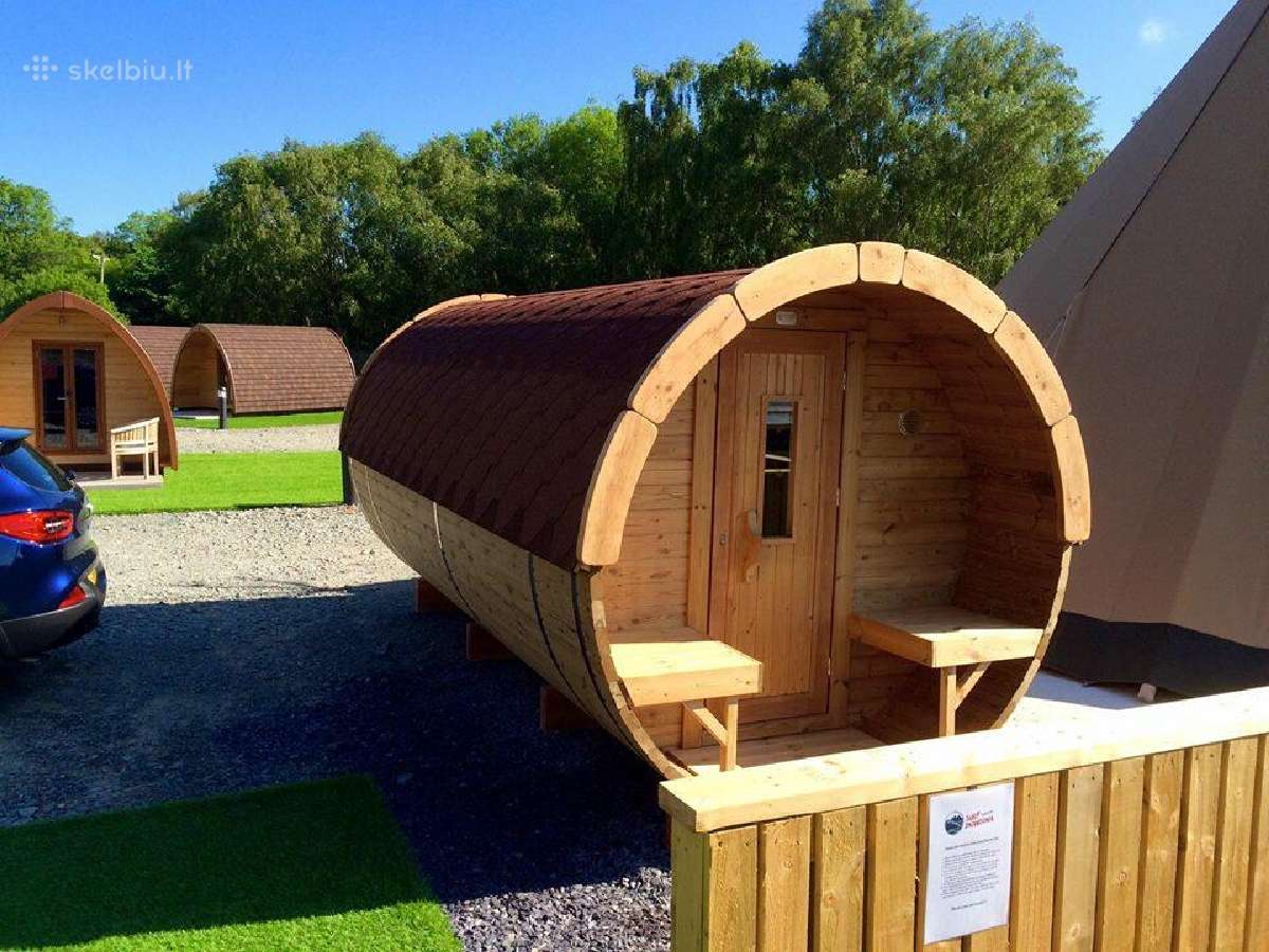 Apvali Lauko pirtis sauna - kubilas bačka 4,8m - nuotraukos Nr. 4