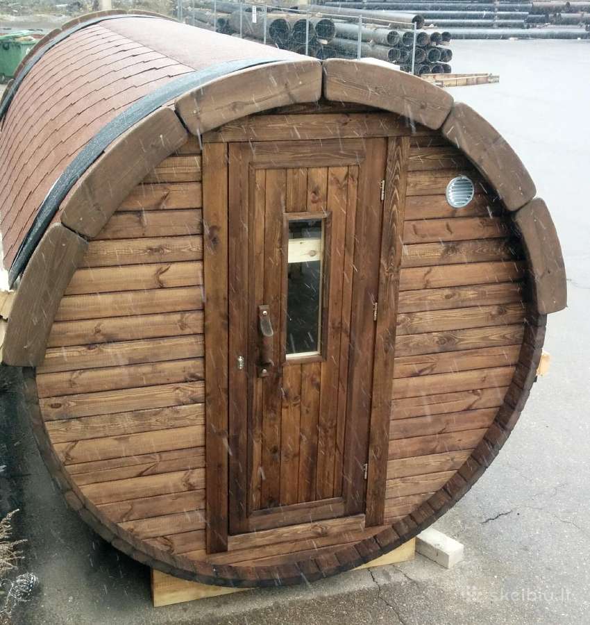 Apvali Lauko pirtis sauna - kubilas bačka 4,8m - nuotraukos Nr. 7