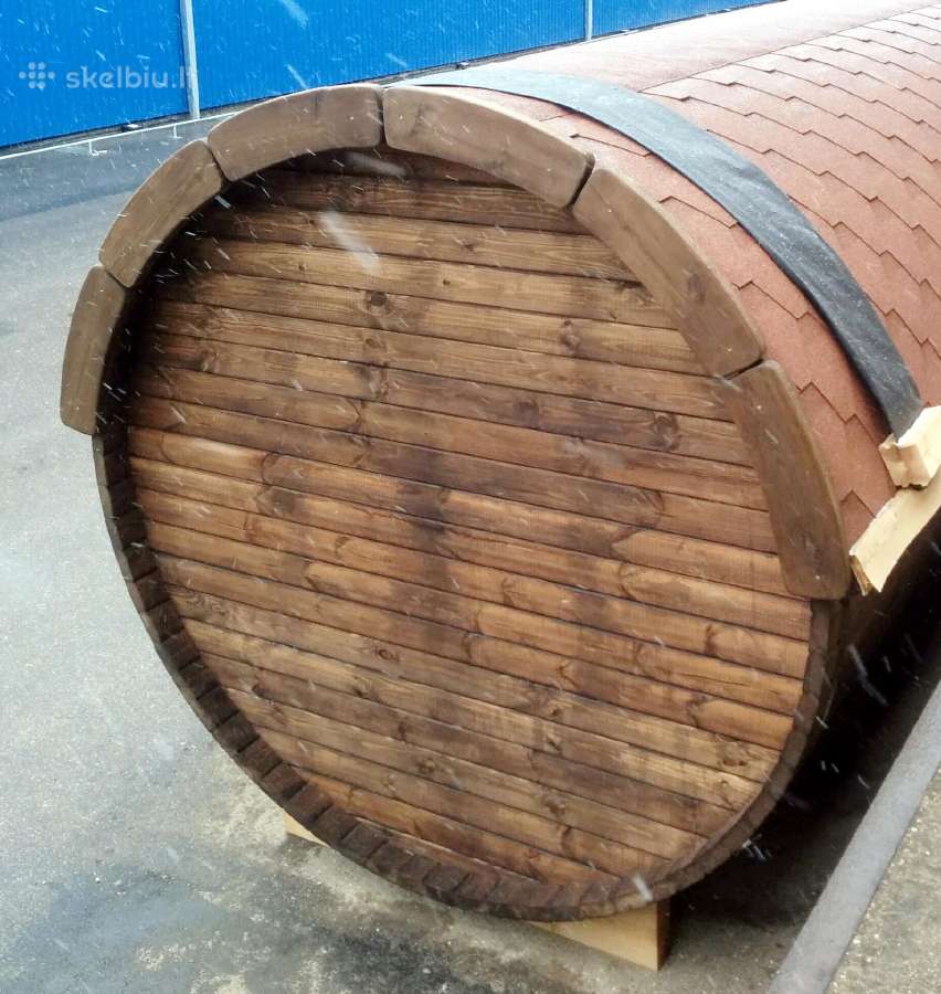 Apvali Lauko pirtis sauna - kubilas bačka 4,8m - nuotraukos Nr. 9