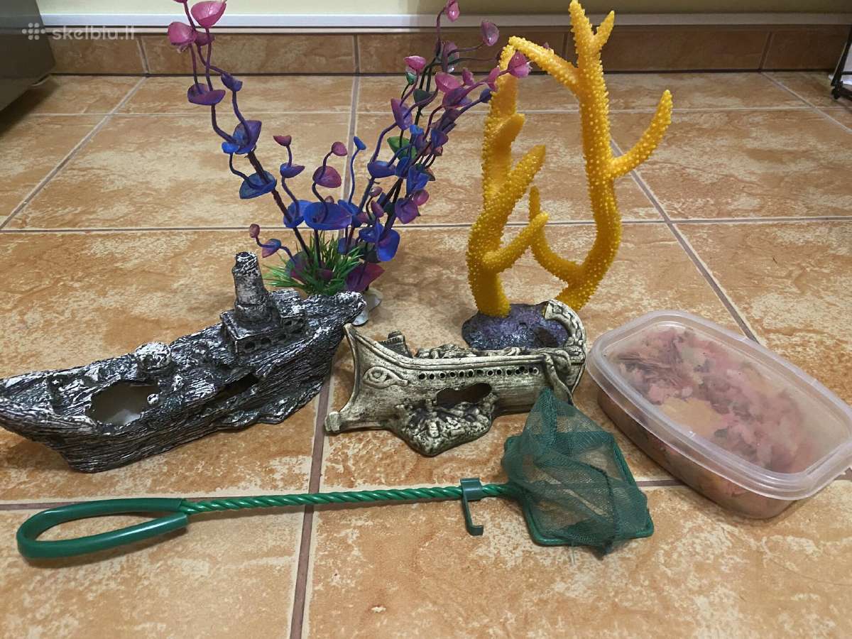 Dekoracijo, reikmenys akvariumui - nuotraukos Nr. 2