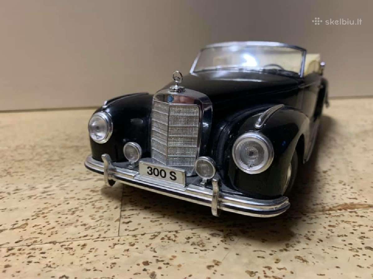 Mercedes benz 300s modelis 1/18 automodelis - nuotraukos Nr. 2
