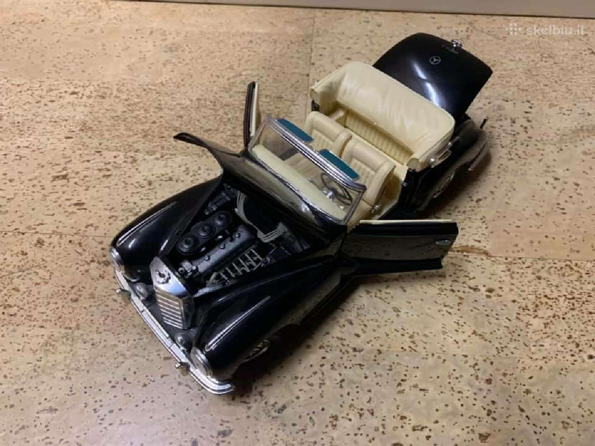 Mercedes benz 300s modelis 1/18 automodelis - nuotraukos Nr. 3