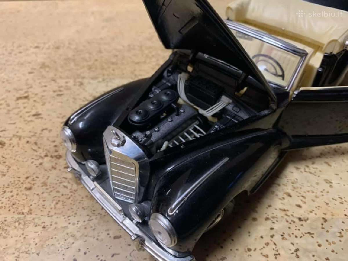 Mercedes benz 300s modelis 1/18 automodelis - nuotraukos Nr. 4