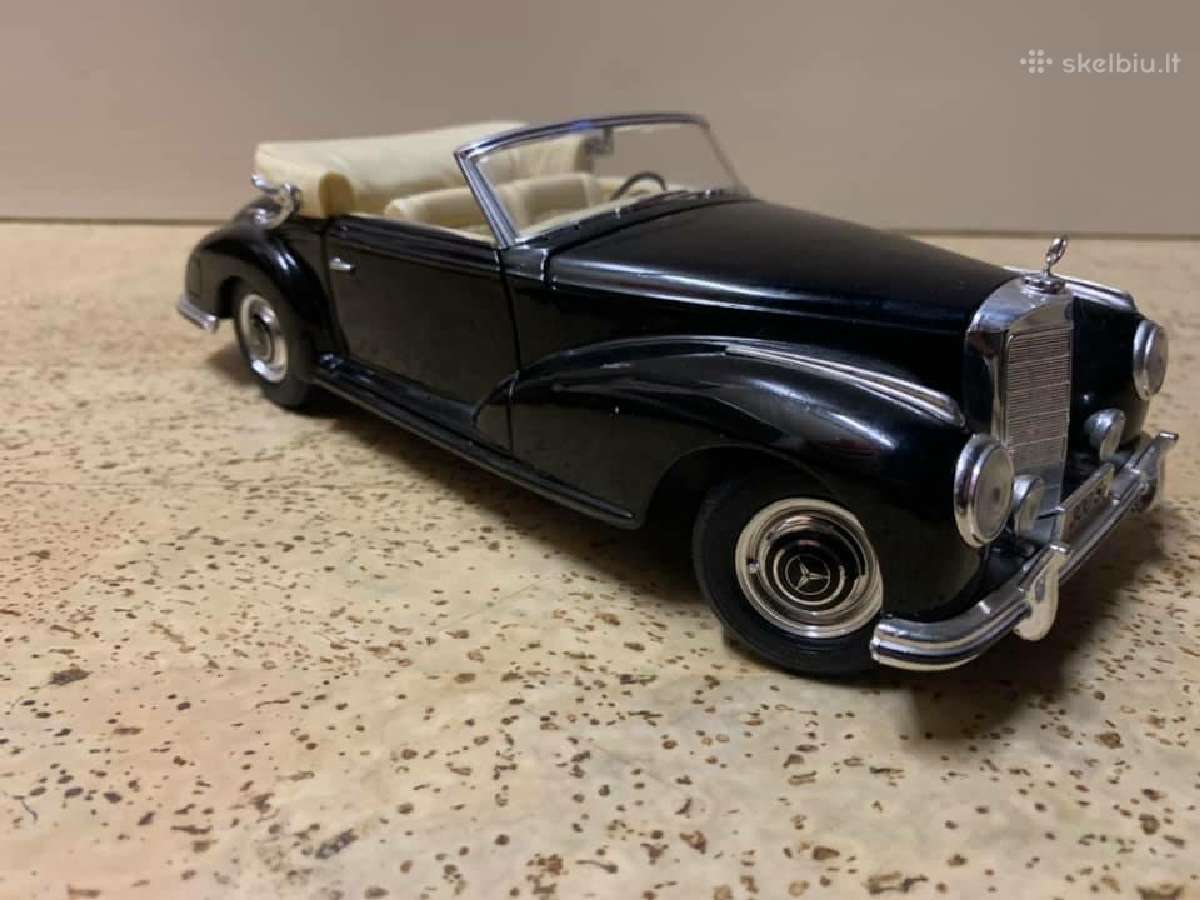 Mercedes benz 300s modelis 1/18 automodelis - nuotraukos Nr. 7
