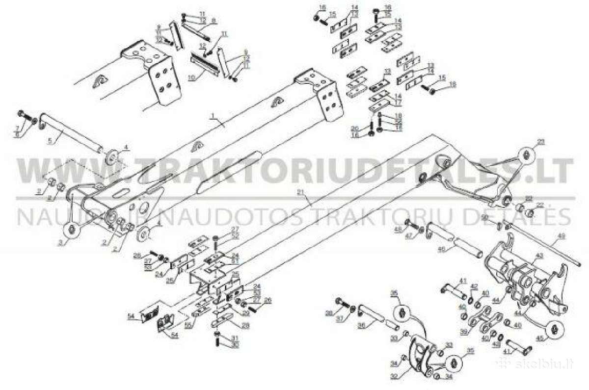 Manitou atsarginės dalys, Manitou detalės, Manitou - nuotraukos Nr. 4