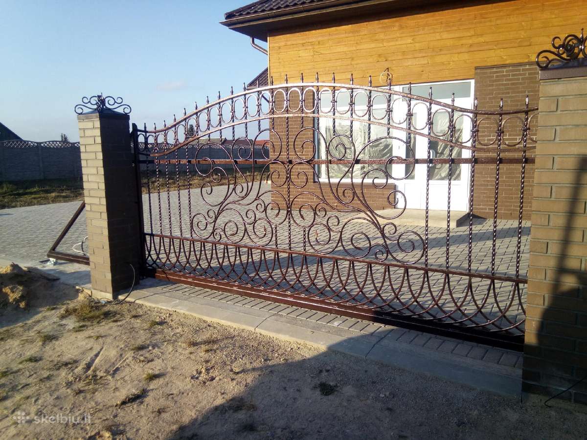 Kalviški gaminiai, vartai, tvoros, turėklai, kita - nuotraukos Nr. 17