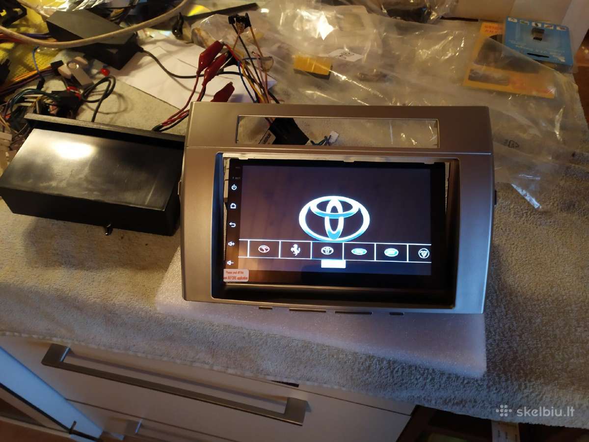 Toyota multimedija radija navigacija GPS blutut - nuotraukos Nr. 3