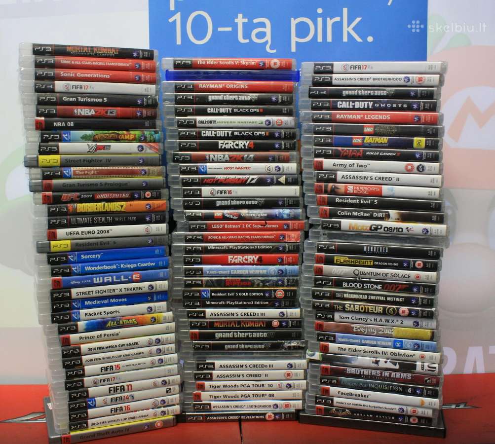 Playstation 3 orginalūs žaidimai