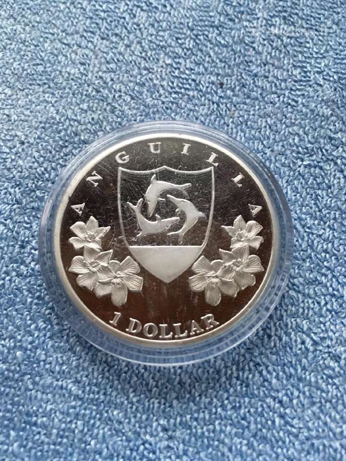 Moneta Anguilla 2014m, 1 dollar