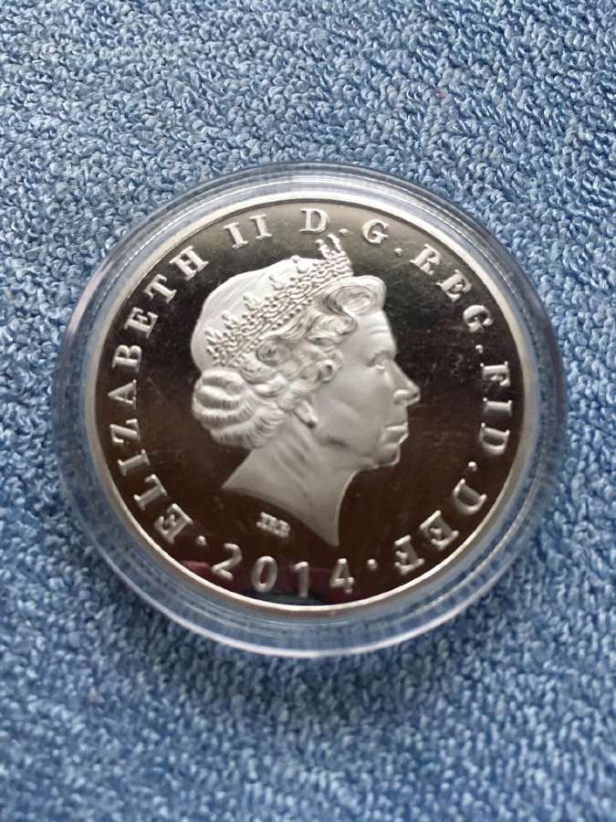 Moneta Anguilla 2014m, 1 dollar - nuotraukos Nr. 2