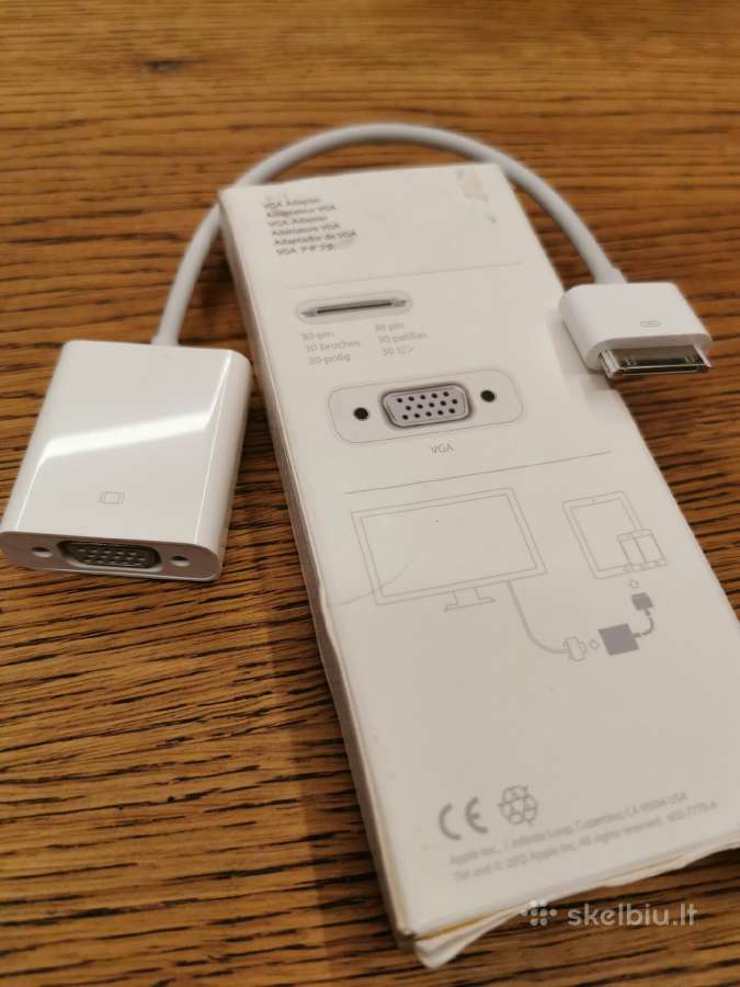 Apple Vga Adapter A1368 For iPad iPhone iPod Touch - nuotraukos Nr. 3