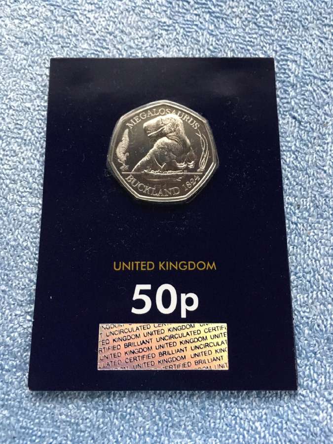 Moneta UK 2020m. 50 pensu, cu-ni