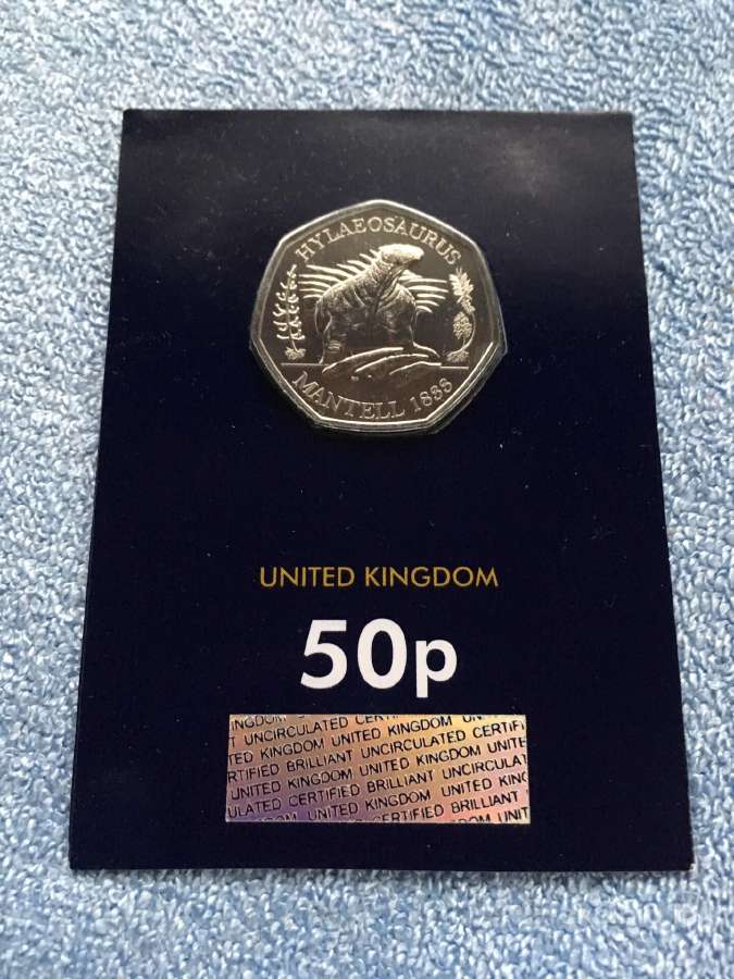 Moneta UK 2020m. 50 pensu, cu-ni