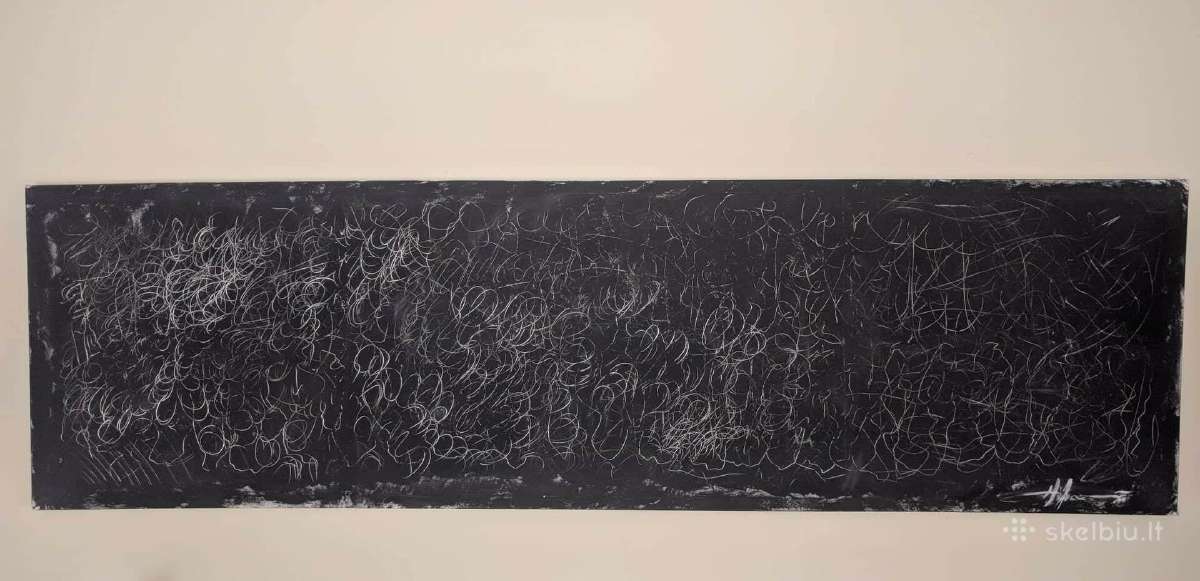 Pollock stiliaus abstraktaus ekspr. paveikslas - nuotraukos Nr. 7