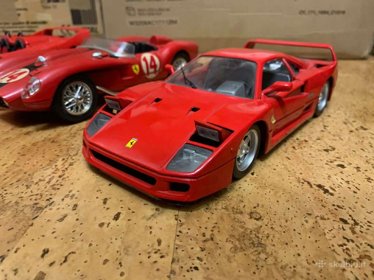 Ferrari F40 F50 Testarrosa 250 1:18 modeliai - nuotraukos Nr. 2