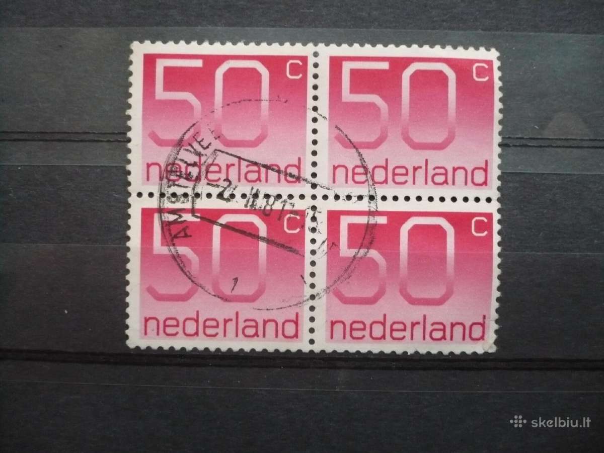 1979 metų antspaudas kvartblokas 50c