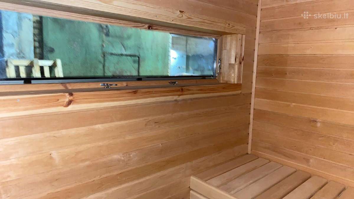 Lauko pirtis - saunas "Rasa" - 2.3 x 3.4 m - nuotraukos Nr. 11