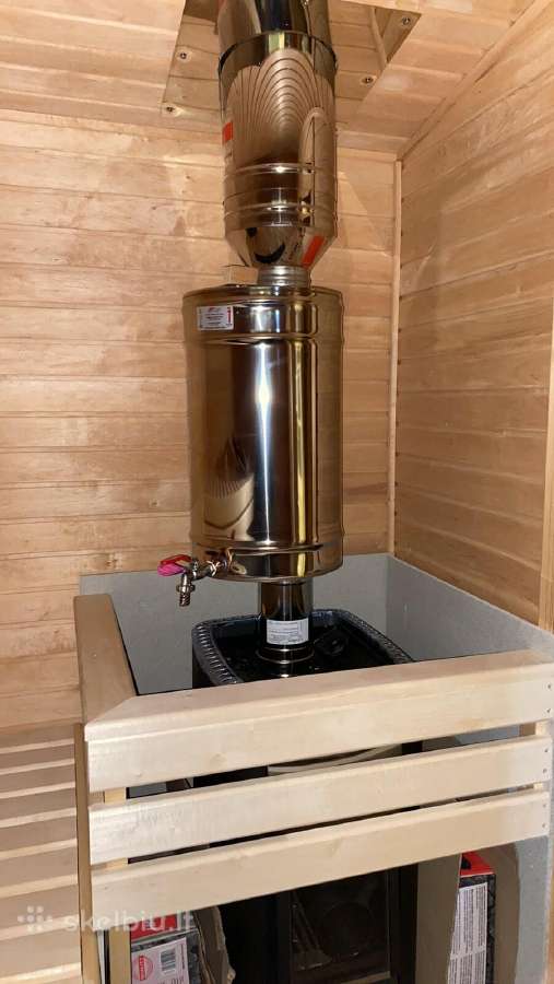 Lauko pirtis - saunas "Rasa" - 2.3 x 3.4 m - nuotraukos Nr. 19
