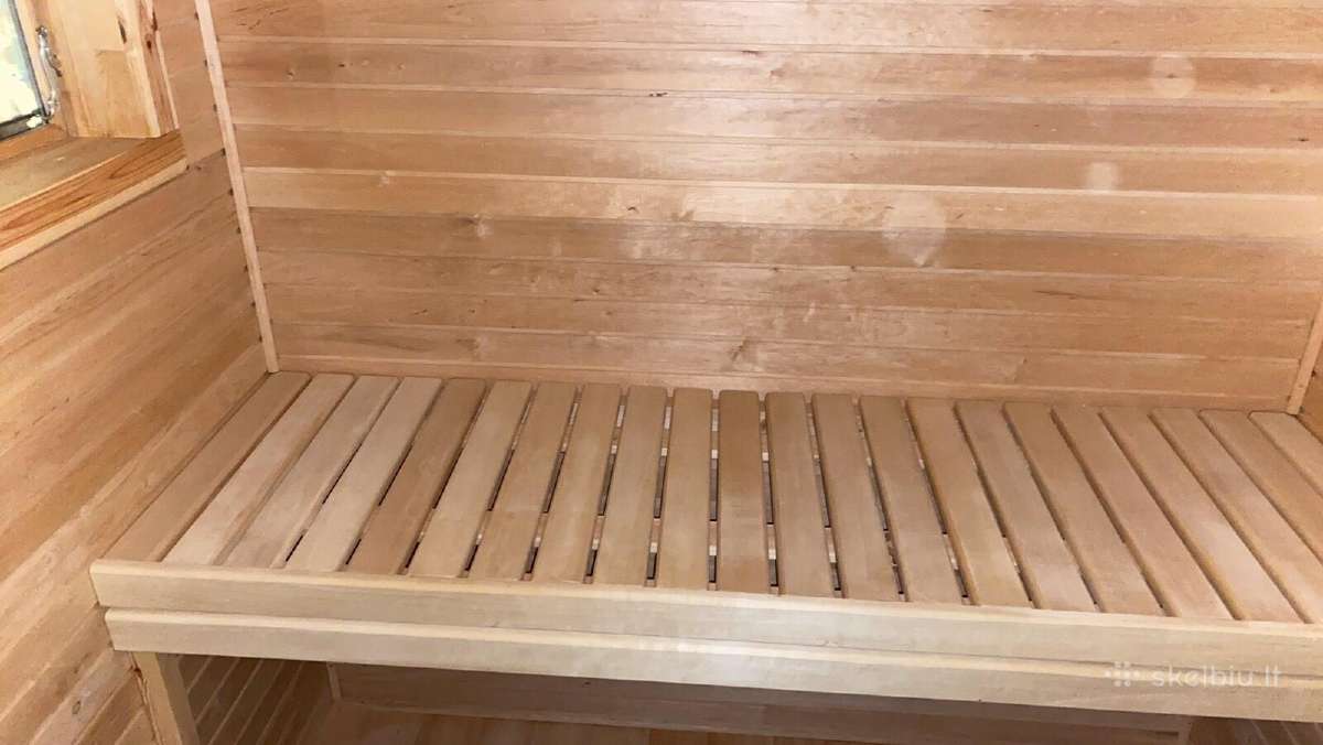 Lauko pirtis - saunas "Rasa" - 2.3 x 3.4 m - nuotraukos Nr. 16