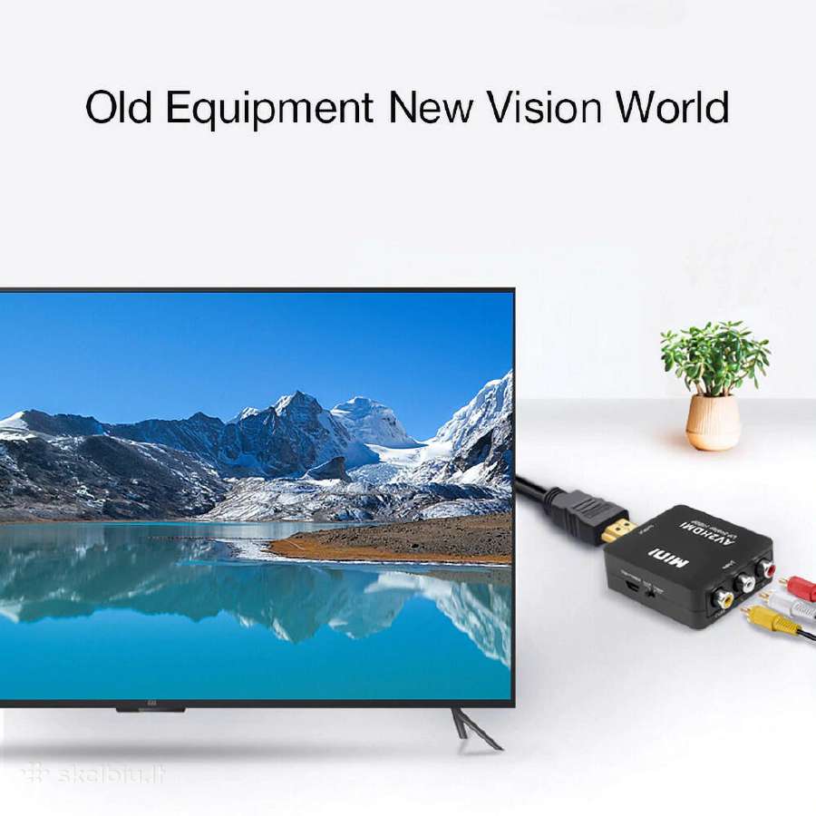 Analoginio vaizdo ir garso keitiklis į Hdmi (1080p - nuotraukos Nr. 6