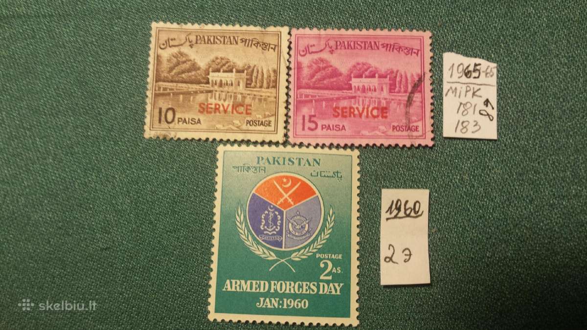 Pakistan 1960-65 m - nuotraukos Nr. 3