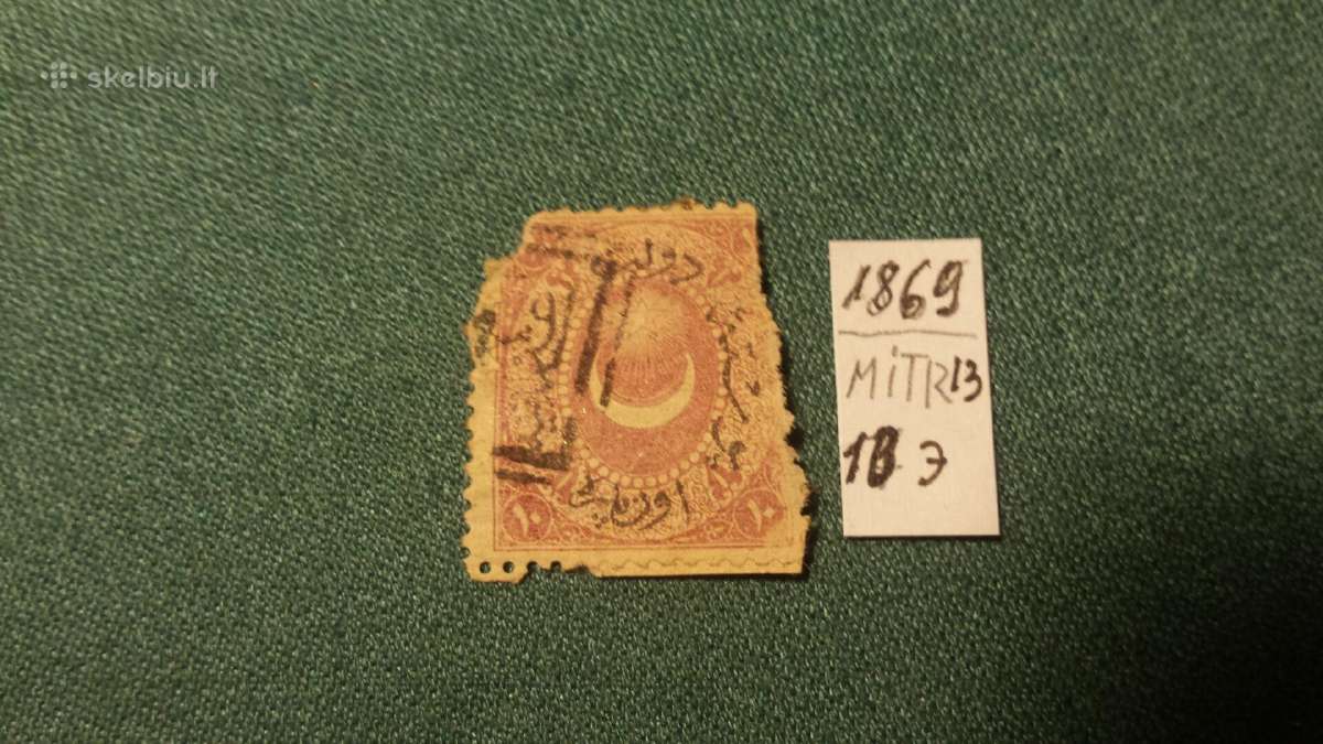 Turkija 1869 m. - nuotraukos Nr. 4
