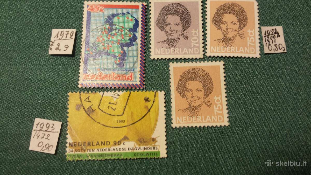 Nederland 1979-93 m. - nuotraukos Nr. 2