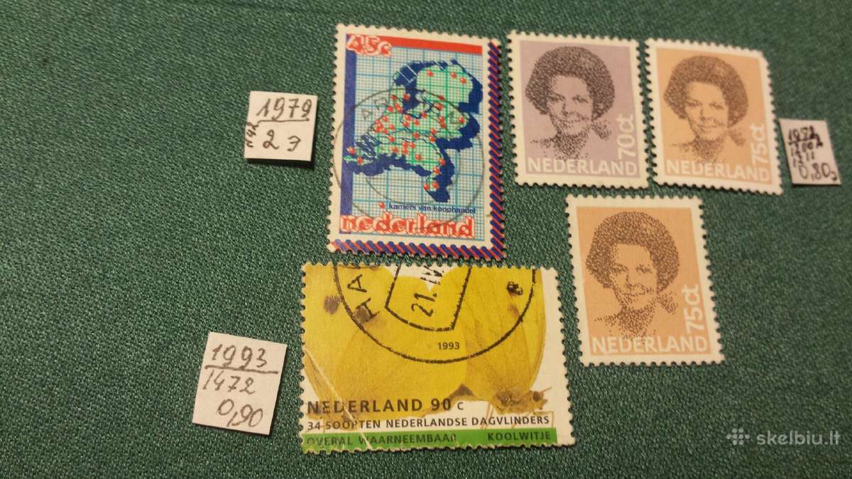 Nederland 1979-93 m. - nuotraukos Nr. 3