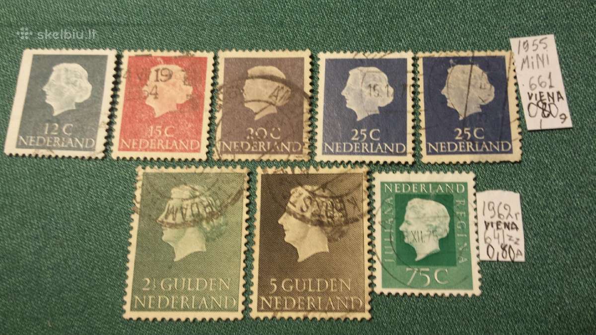 Nederland 1955-62 m. - nuotraukos Nr. 4
