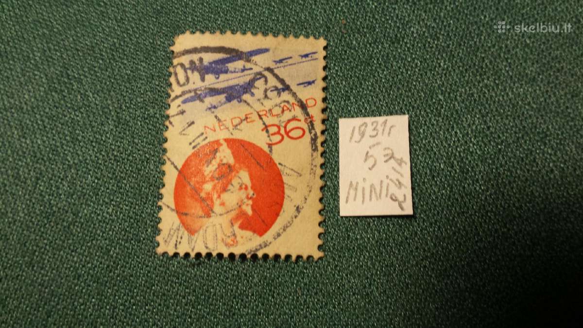Nederland 1931 m. - nuotraukos Nr. 3
