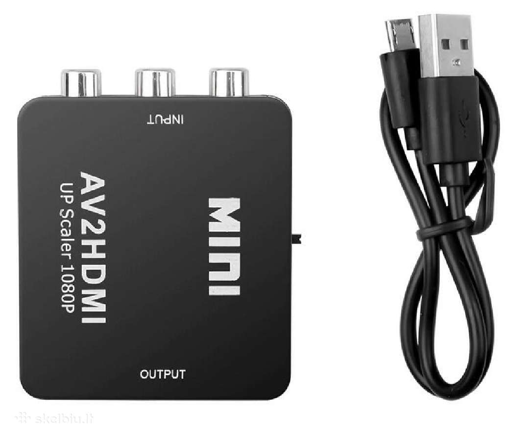 Analoginio vaizdo ir garso keitiklis į Hdmi (1080p - nuotraukos Nr. 11