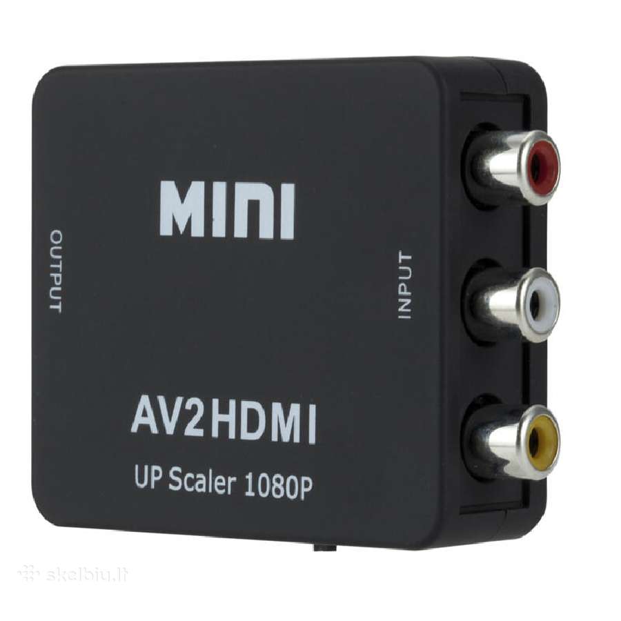 Analoginio vaizdo ir garso keitiklis į Hdmi (1080p - nuotraukos Nr. 9